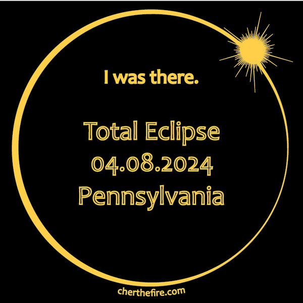 PENNSYLVANIA I Was There 2024 Total Eclipse Brag Swag Center Circle short sleeve t-shirt unisex