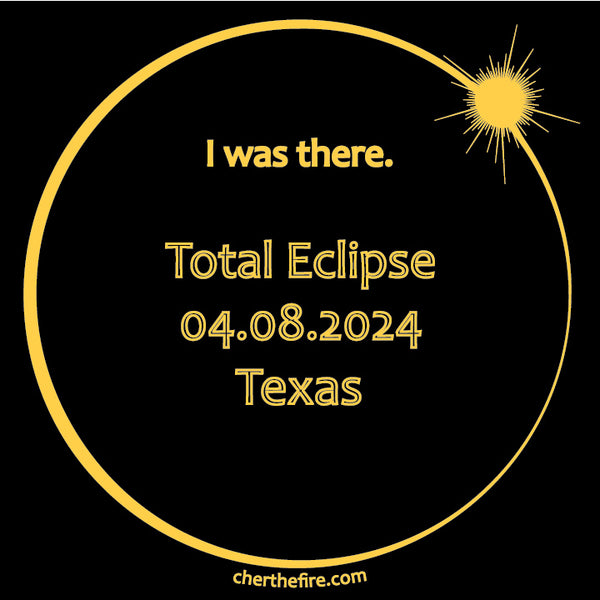 TEXAS I Was There 2024 Total Eclipse Brag Swag Center Circle short sleeve t-shirt unisex