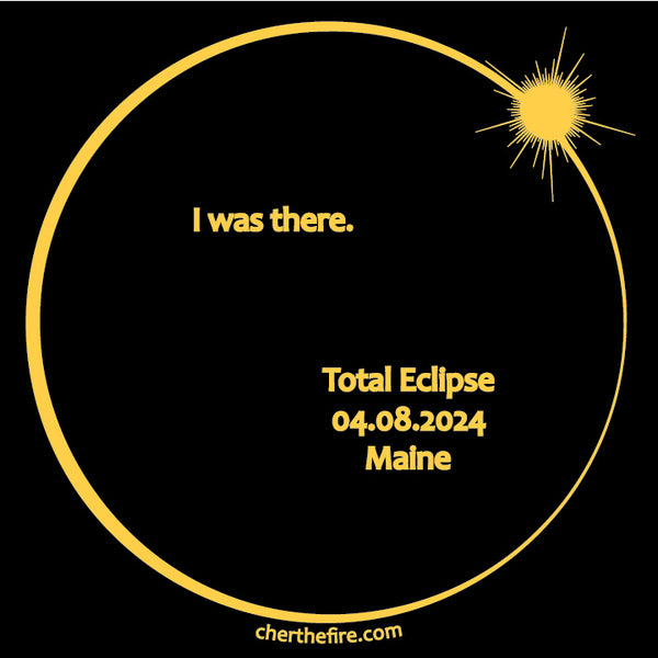 MAINE I was there Total Eclipse 2024 asymmetrical short sleeve t-shirt unisex