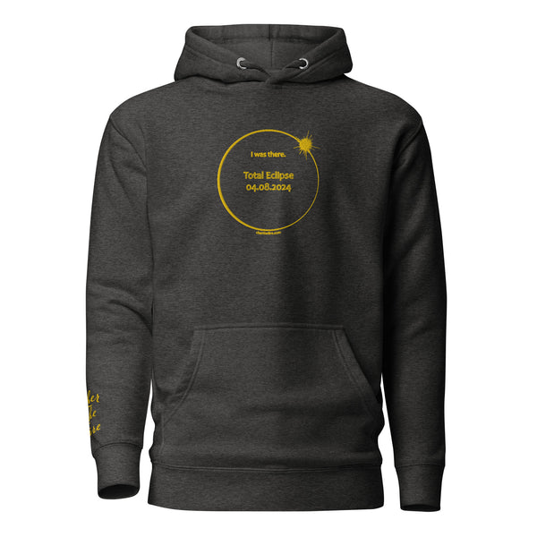 ALL STATES EMBROIDERED 2024 Total Eclipse I Was There Unisex Hoodie