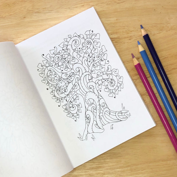 Love - 10 Minutes a Day to Color Your Way
