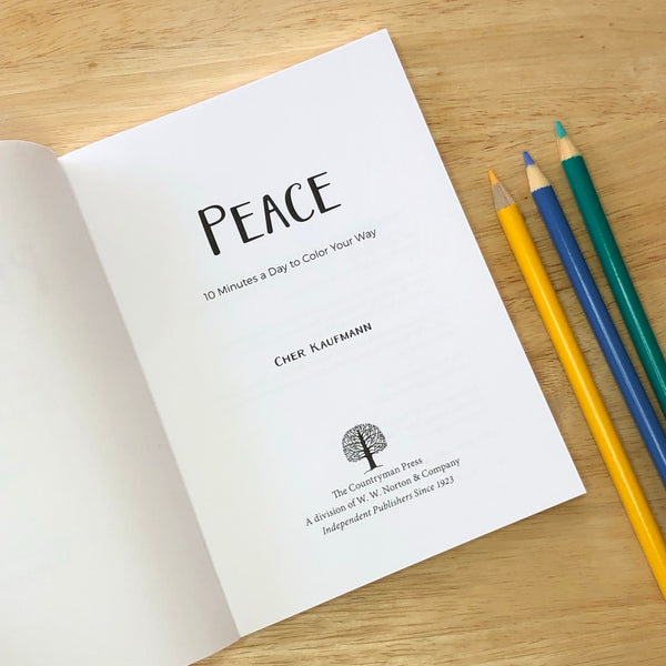 Peace - 10 Minutes a Day to Color Your Way