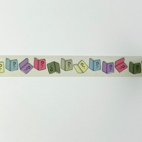 Washi Tape - Curious Books -15mm