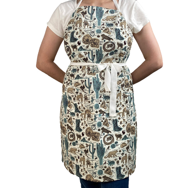 Desert Sketchbook APRON