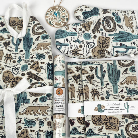 Gift Set Desert Sketchbook Creative Kitchen