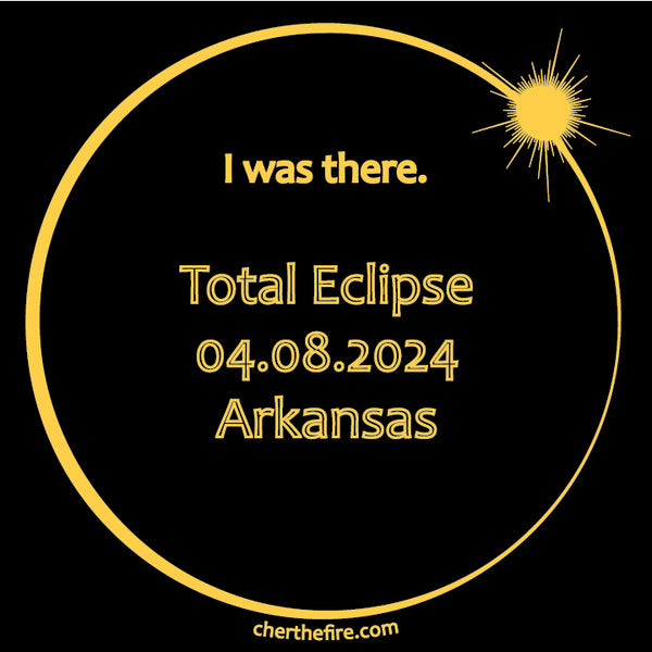 ARKANSAS I Was There 2024 Total Eclipse Brag Swag Center Circle short sleeve t-shirt unisex