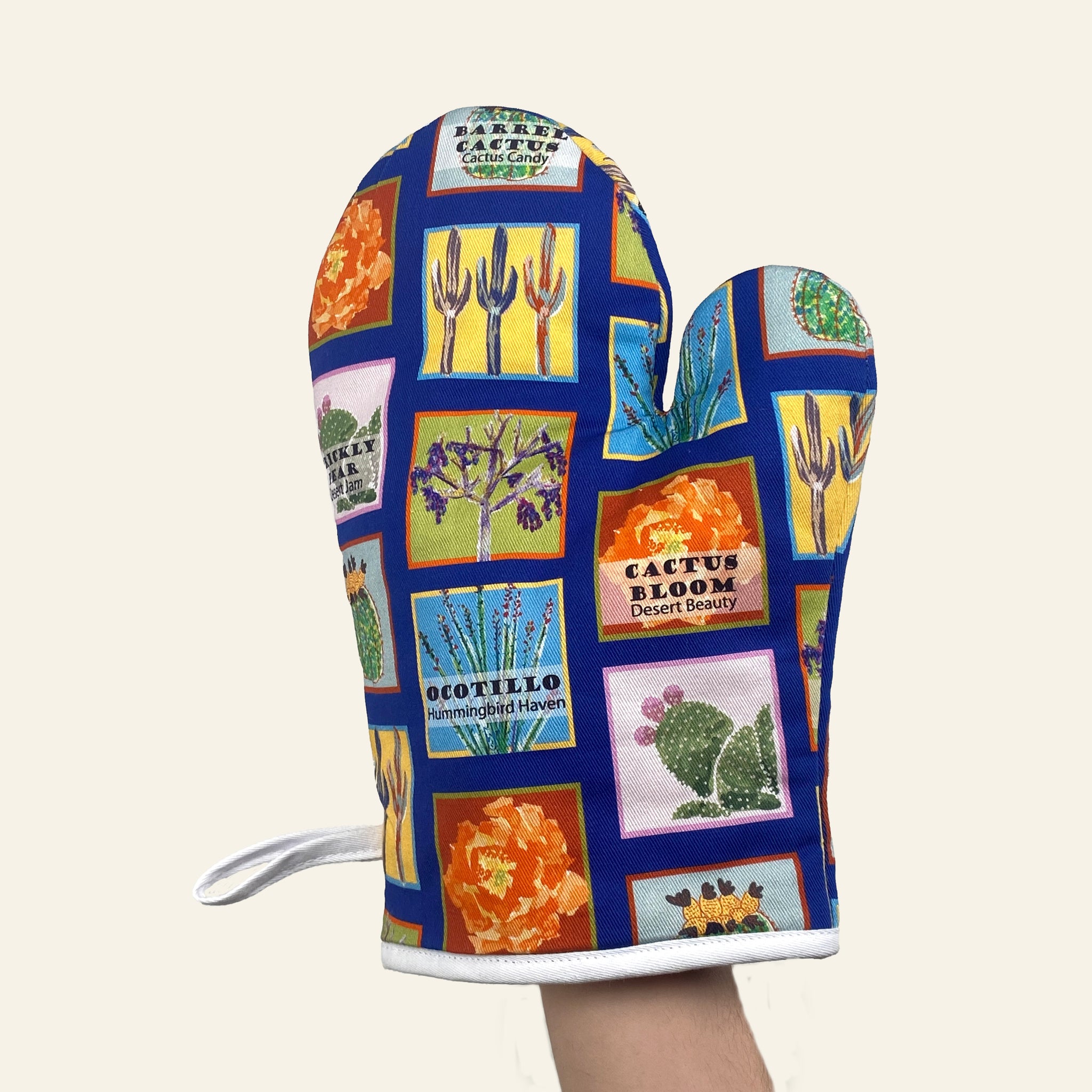Enchantments watercolor Oven Mitt 100% Cotton