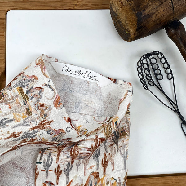 Painted Desert - agate watercolor Tea Towel and Dinner Napkin