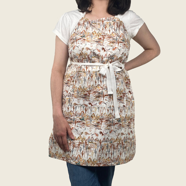 Apron Painted Desert Agate 100% cotton adjustable