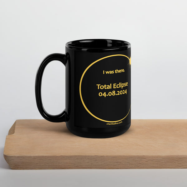2024 Total Eclipse Black Glossy Mug