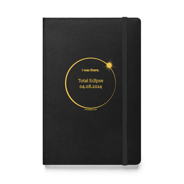 2024 Total Eclipse I Was There Limited Edition Hardcover bound notebook