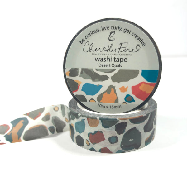 Washi Tape - Desert Opals 15mm