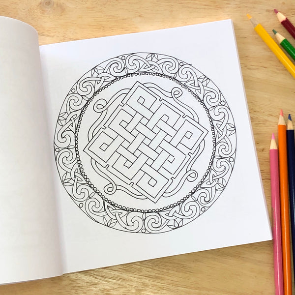 The Ancient Alchemy Coloring Book: Celtic Knots, Mandalas, and Sacred Symbols - TOP SELLER