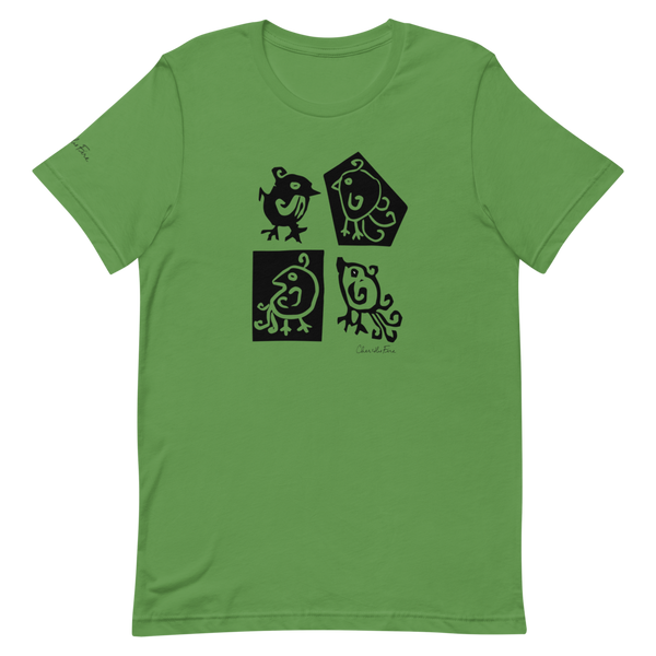 Bird Block Quartet Short-Sleeve Unisex T-Shirt